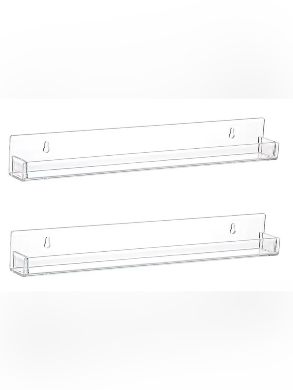 2 Wall Mounted Nail Polish
Shelves